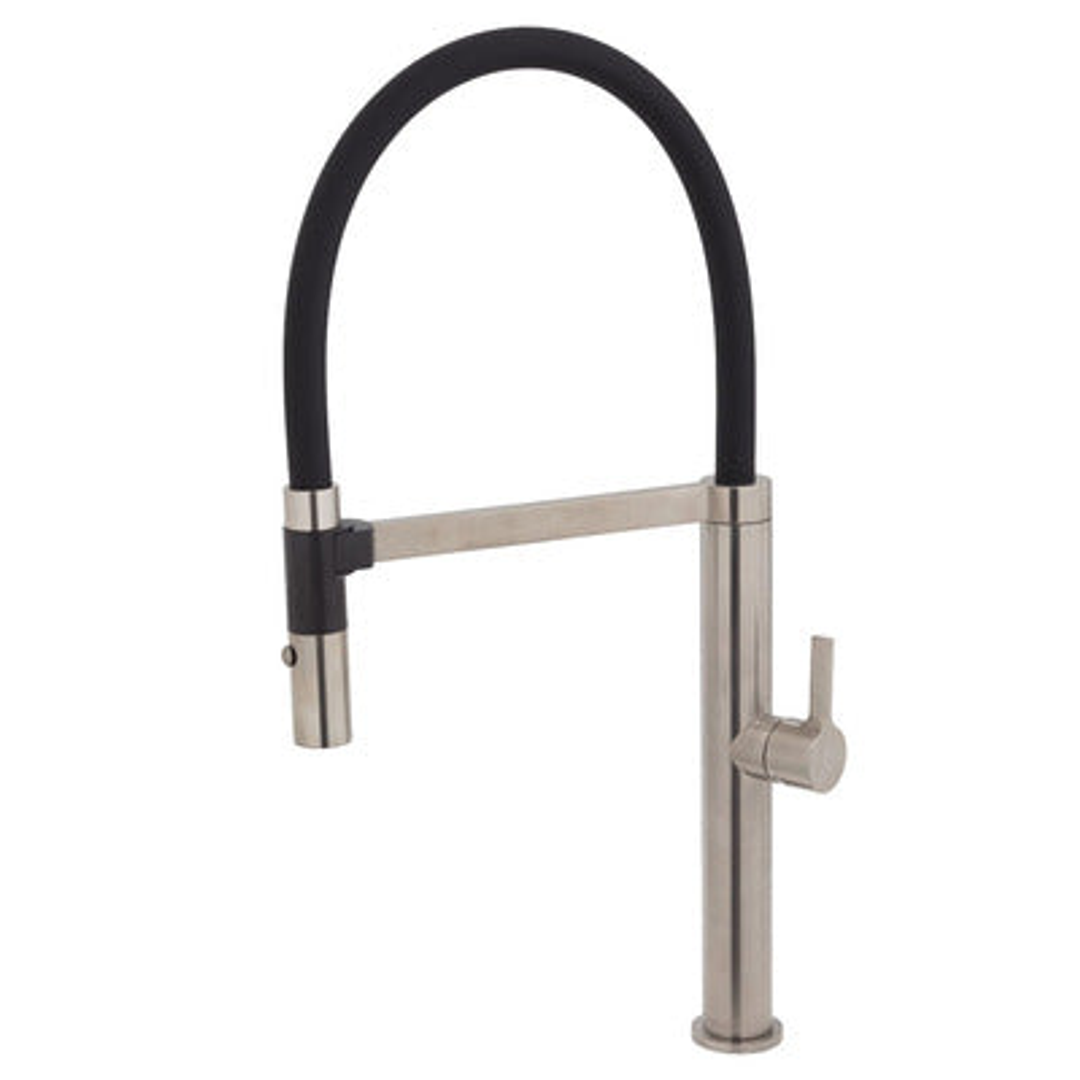 Fienza Sansa Pull Down Sink Mixer - Brushed Nickel