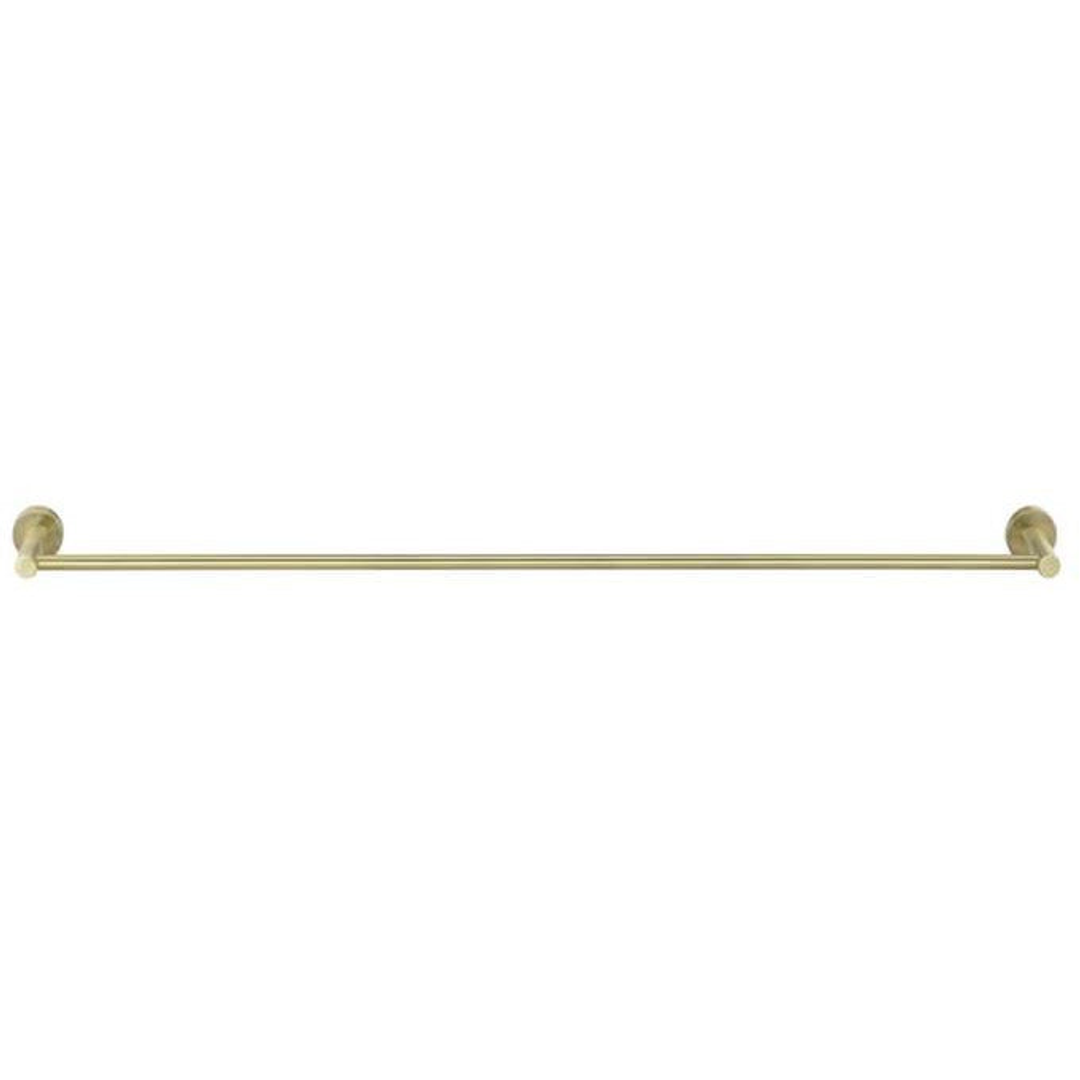 Meir Round Single Towel Rail 900Mm - Tiger Bronze