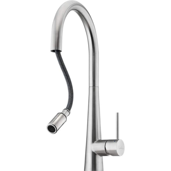 Essente Goose Neck Pull Out Mixer Stainless Steel