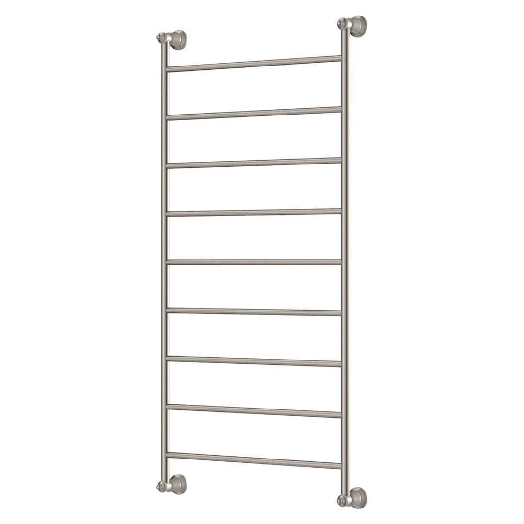 Fienza Lillian Heated Towel Rail 9 Bars 600 X 1208 X 95mm - Brushed Nickel