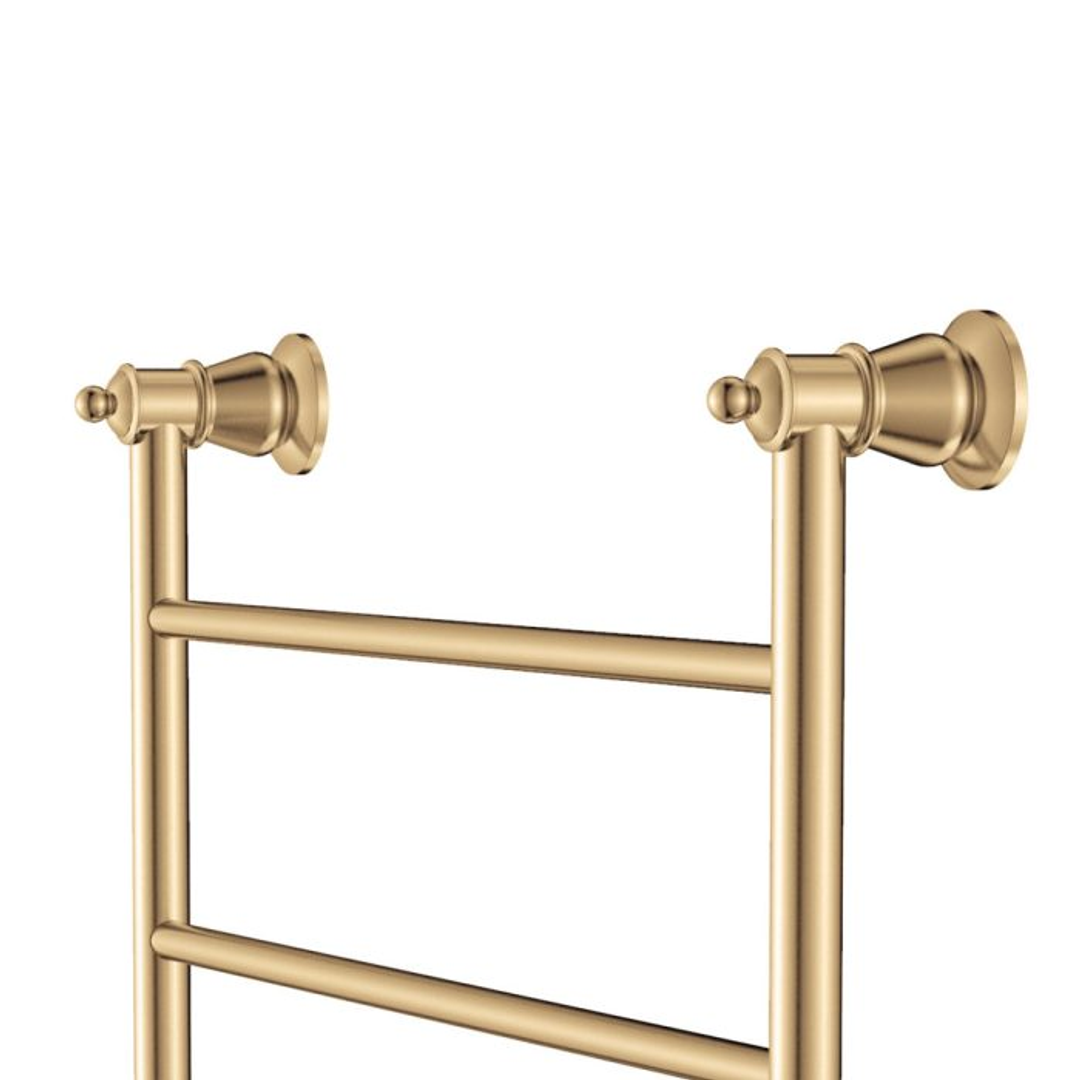 Fienza Lillian Heated Towel Rail 9 Bars 600 X 1208 X 95mm - Urban Brass