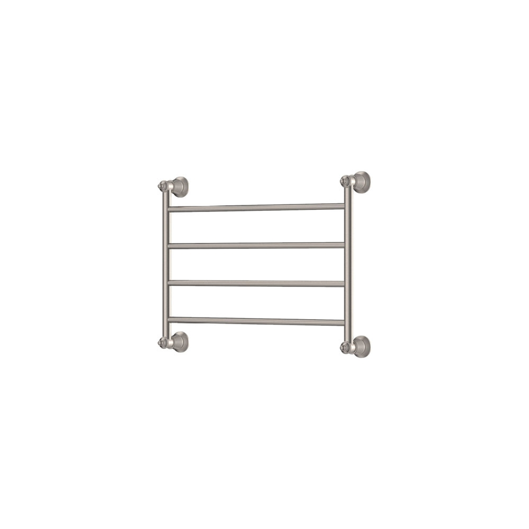 Fienza Lillian Heated Towel Rail 4 Bars 600 X 458 X 95mm - Brushed Nickel