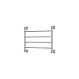 Fienza Lillian Heated Towel Rail 4 Bars 600 X 458 X 95mm - Brushed Nickel