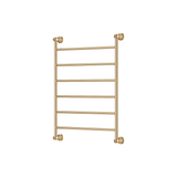 Fienza Lillian Heated Towel Rail 6 Bars 600 X 808 X 95mm - Urban Brass