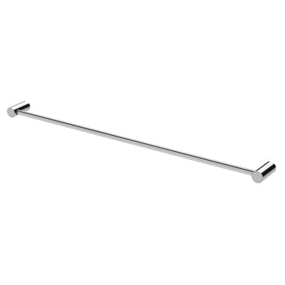 Phoenix Vivid Slimline Single Towel Rail 800mm - Chrome