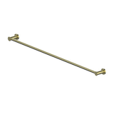 Greens Reason Single Towel Rail - Brushed Brass