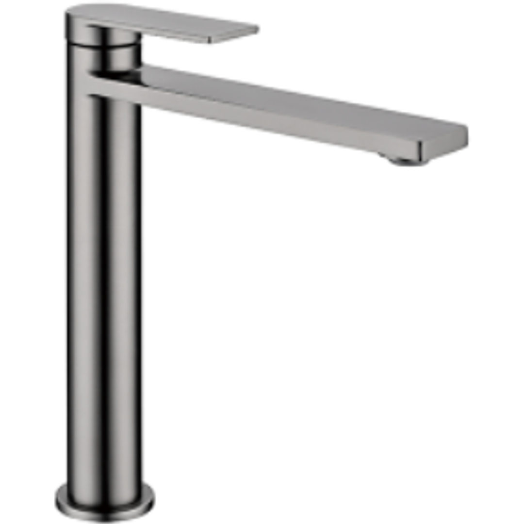 Bella Vista Cresta Tall Basin Mixer - Gun Metal