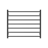 Fienza Isabella Heated Towel Rail 9075 Matte Black 7 Bars 900 X 750 X 122Mm