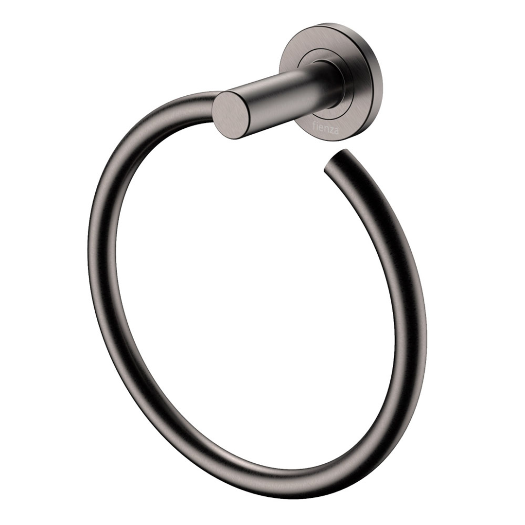 Fienza Kaya Hand Towel Ring - Gunmetal