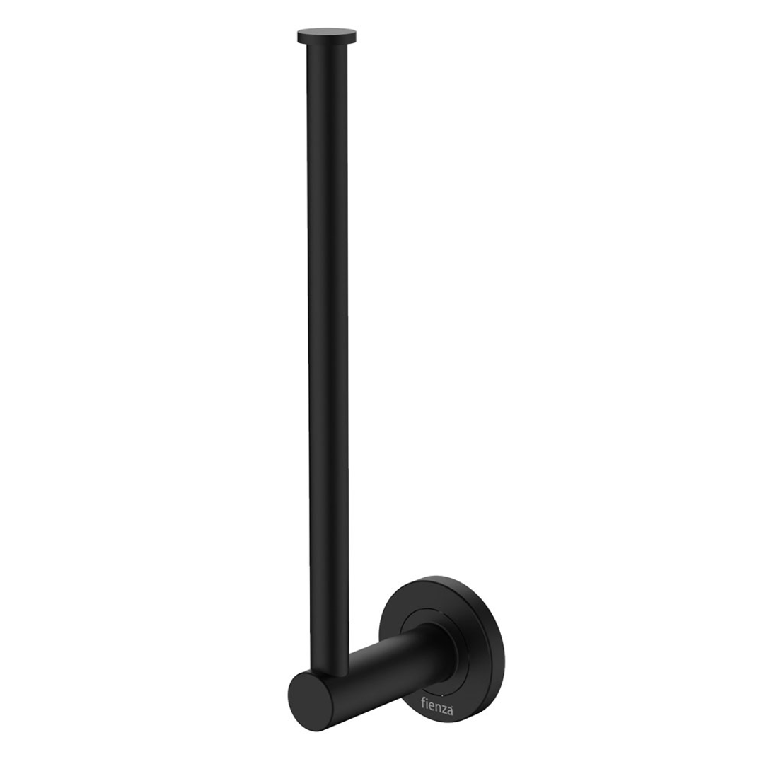 Fienza Kaya Dual Purpose Towel Rail/Roll Holder - Matte Black