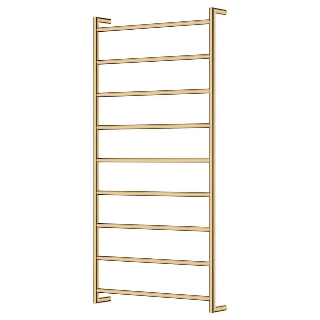 Fienza Kaya Round Heated Towel Rail 9 Bars 600 X 1200 X 100mm - Urban Brass