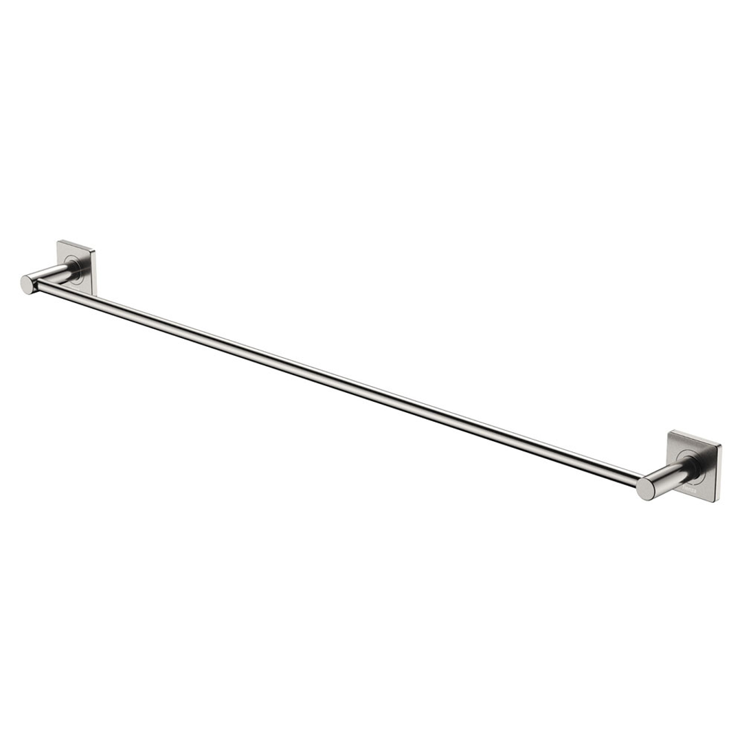 Fienza Sansa Single Towel Rail 900Mm Brushed Nickel 83201Bn