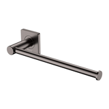 Fienza Sansa Dual Purpose Towel Rail Roll Holder Gun Metal 83205Gm