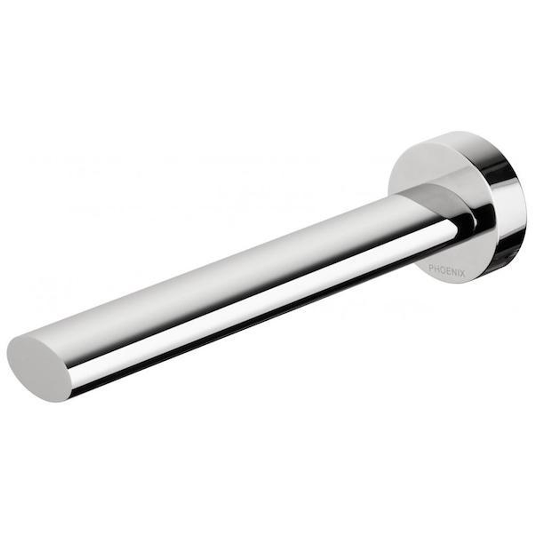 Vivid Slimline Oval Phoenix Bath Outlet - Chrome