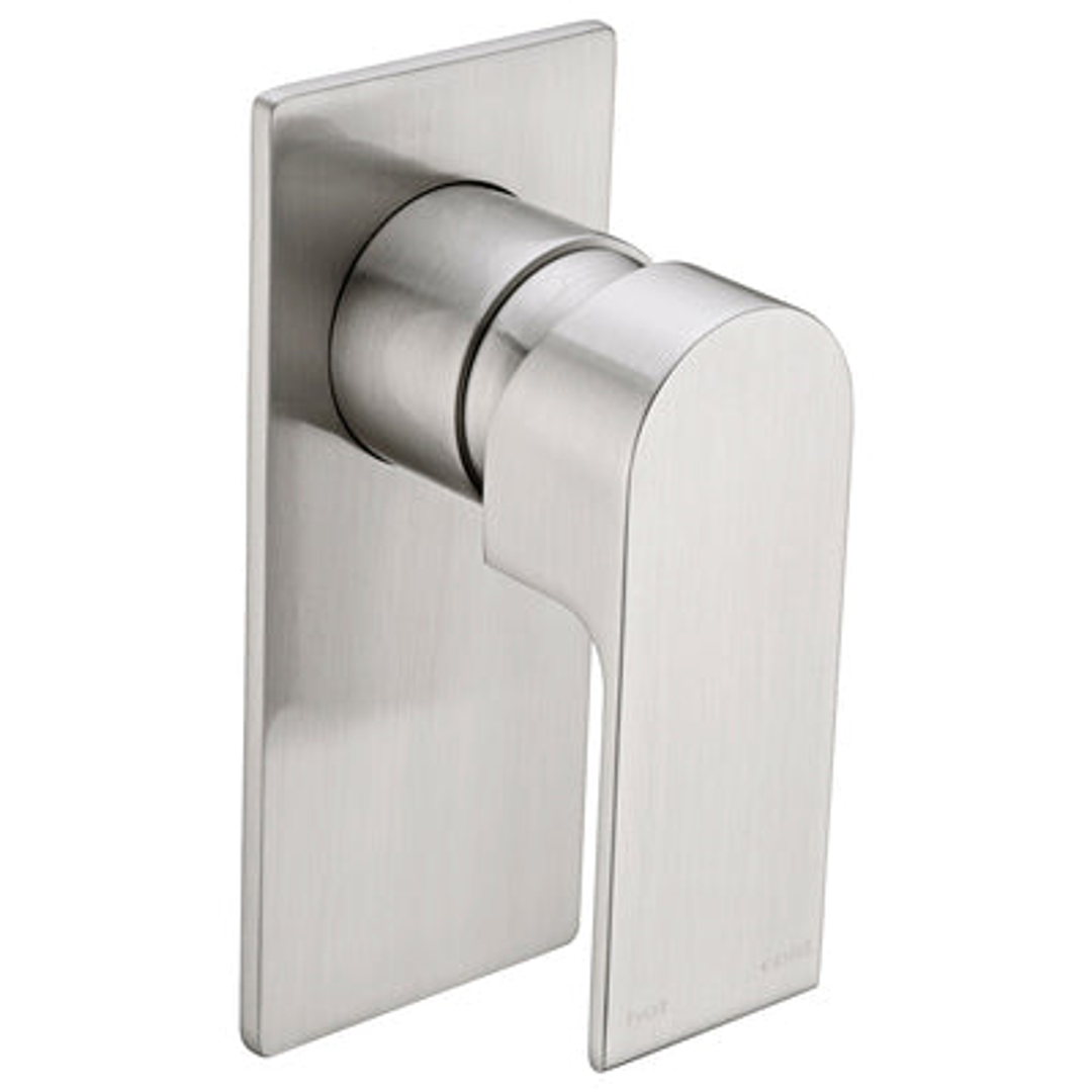 Nero Bianca Shower Mixer Shower - Brushed Nickel