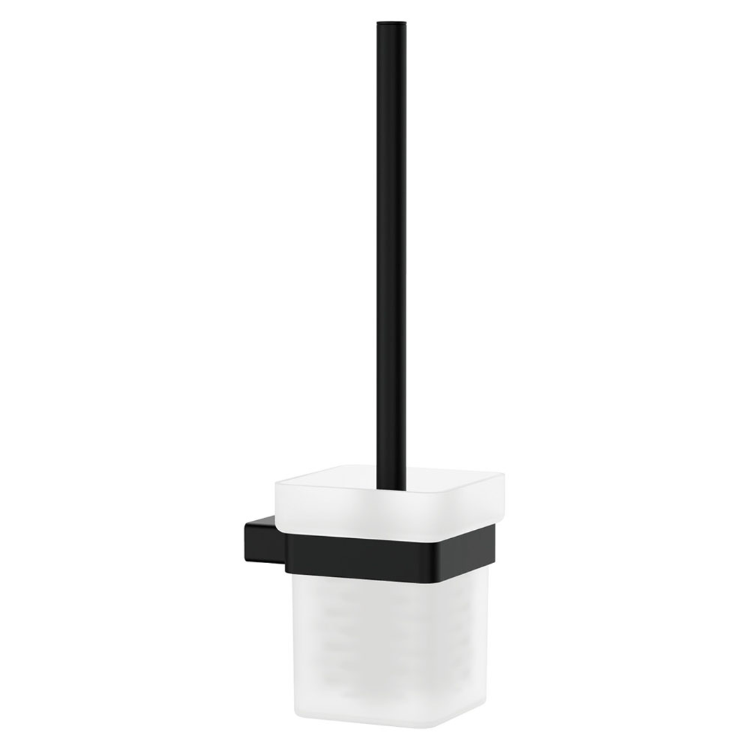 Fienza Tono Toilet Brush And Holder Matte Black