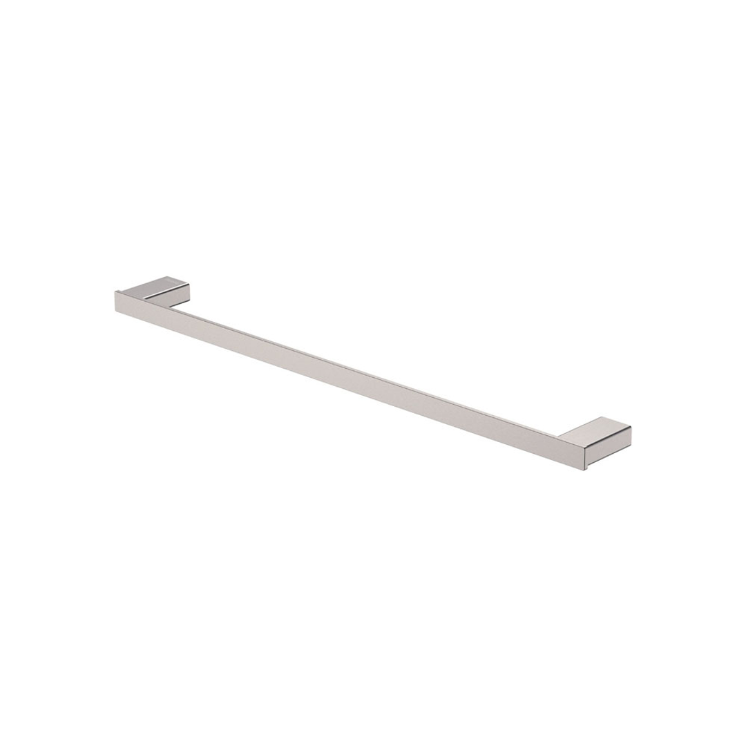 Fienza Tono 610Mm Single Towel Rail Brushed Nickel