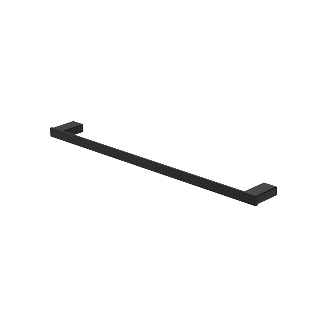 Fienza Tono 610Mm Single Towel Rail Matte Black