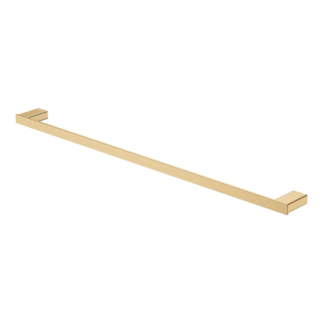 Fienza Tono 810Mm Single Towel Rail Urban Brass