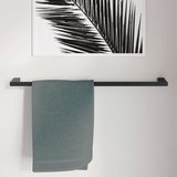 Fienza Tono 610Mm Single Towel Rail Matte Black