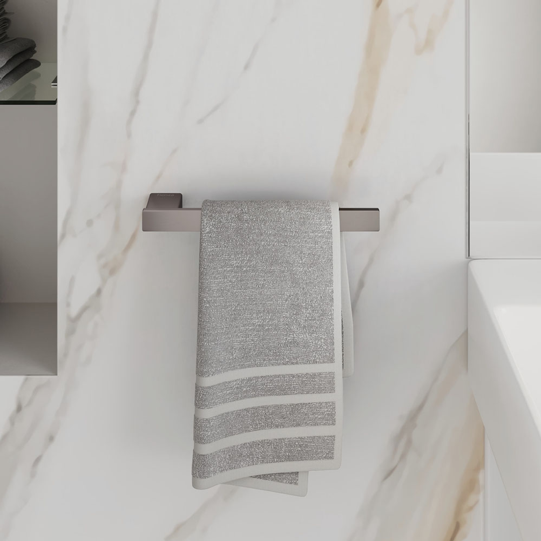 Fienza Tono Hand Towel Holder 250Mm Gun Metal