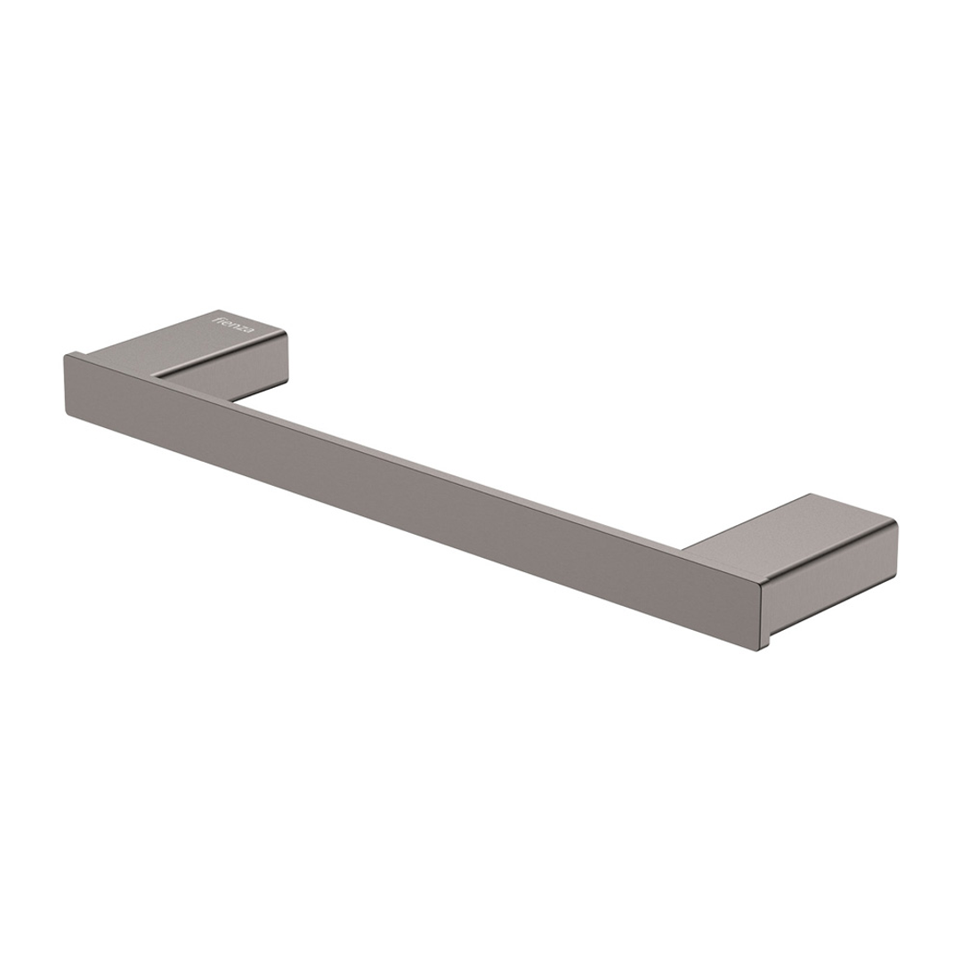Fienza Tono Single Hand Towel Rail 300Mm Ss - Gunmetal