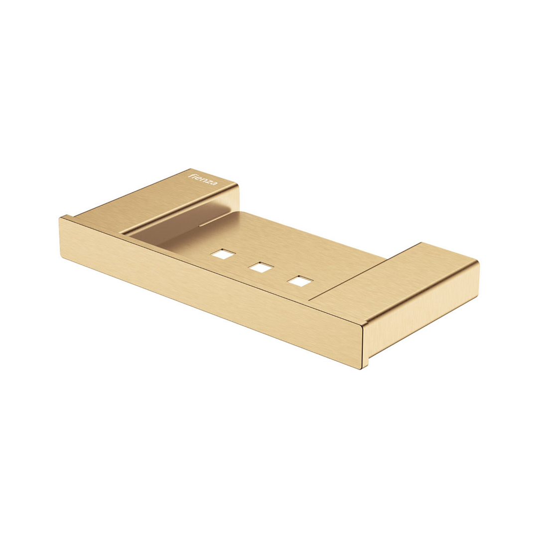 Fienza Tono Soap Shelf 190Mm Urban Brass