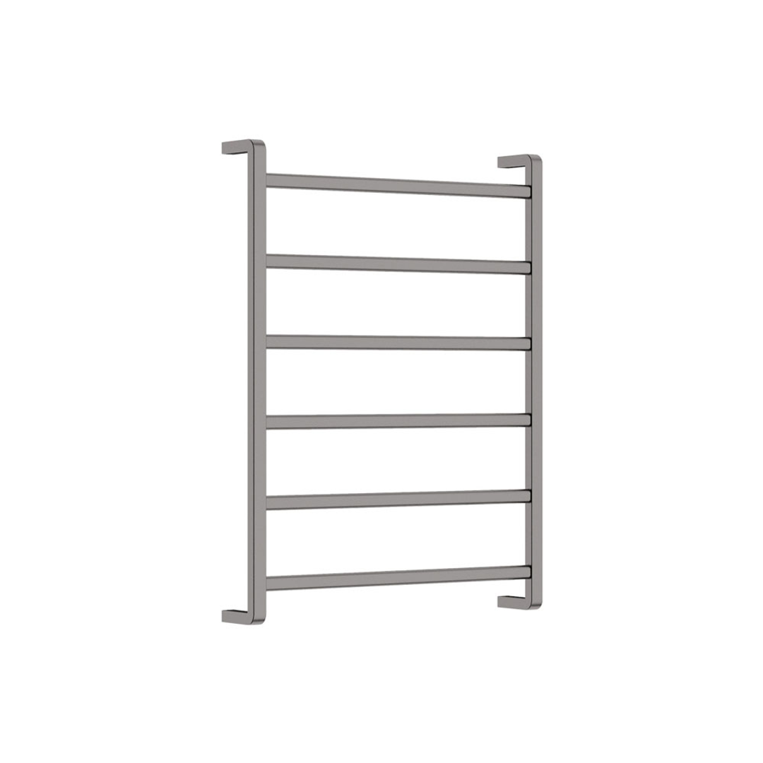 Fienza Tono Heated Towel Rail 6080 - Gunmetal (6 Bars) 600X800X100Mm