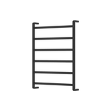 Fienza Tono Heated Towel Rail 6080 - Matte Black (6 Bars) 600X800X100Mm