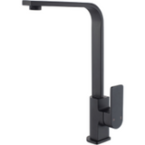Bella Vista Ikon Flores Goose Neck Sink Mixer - Matte Black