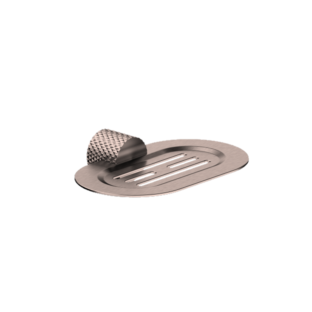 Nero Opal Soap Dish Holder - Brushed Bronze