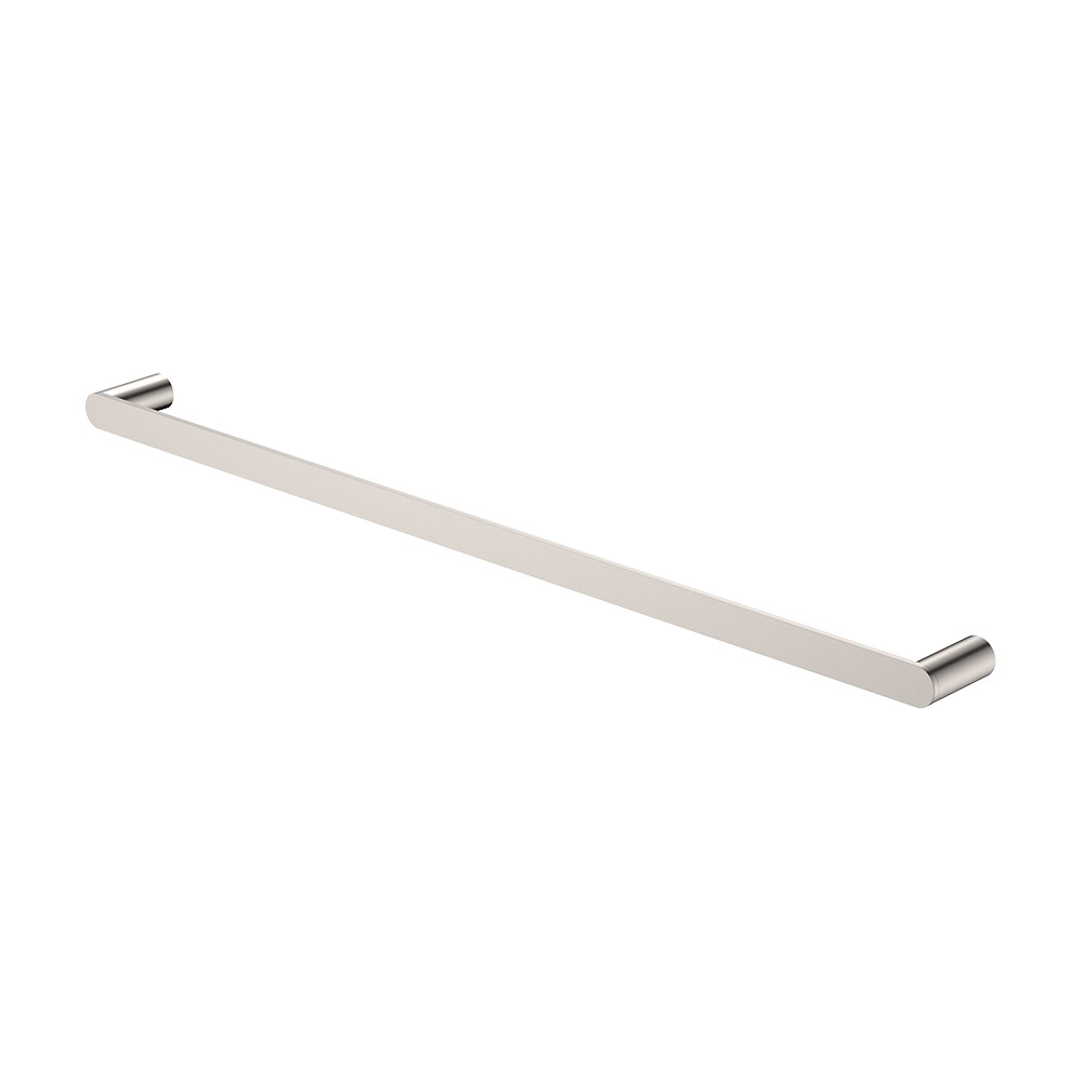 Fienza Empire Slim Single Towel Rail 800mm Ss304 - Brushed Nickel