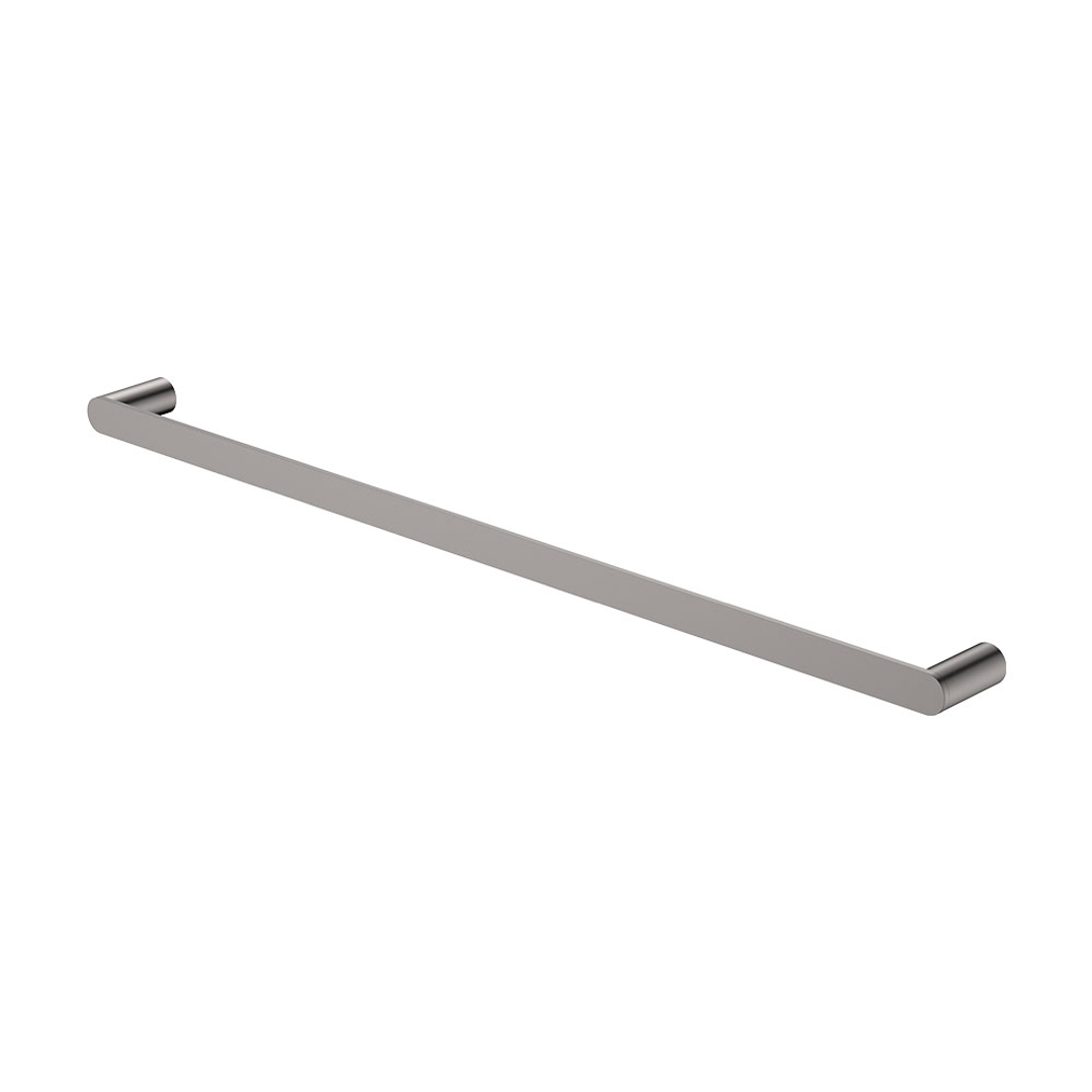 Fienza Empire Slim Single Towel Rail 800mm Ss304 - Gunmetal