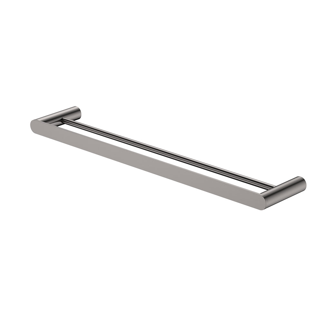 Fienza Empire Slim Double Towel Rail 600mm Ss304 - Gunmetal