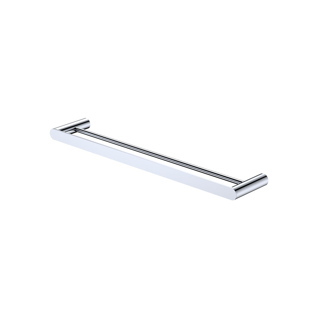 Fienza Empire Slim Double Towel Rail 600mm Ss304 - Chrome