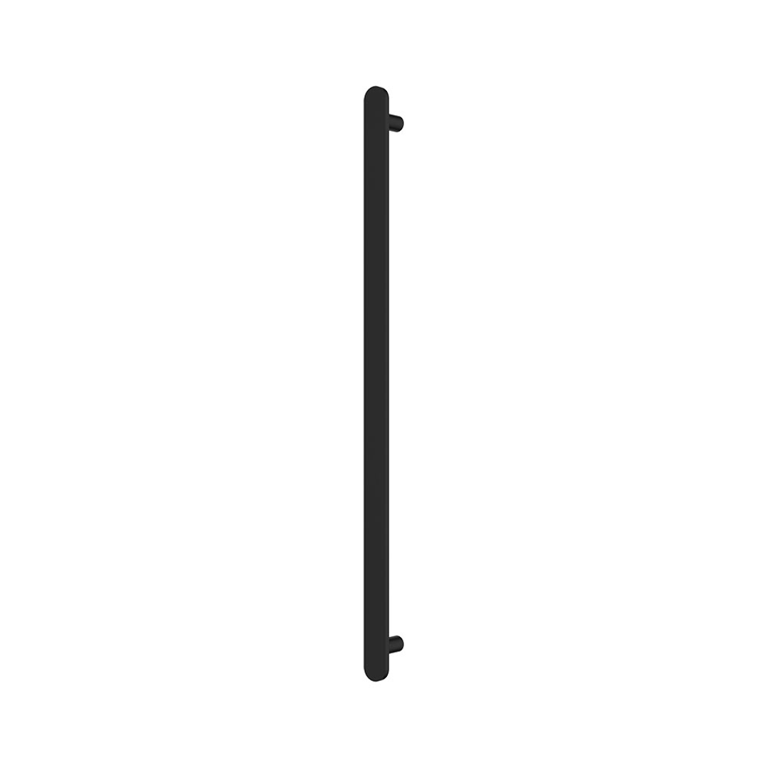 Fienza Empire Slim Vertical Heated Towel Rail 12V 900 (1 Bar) - Matte Black