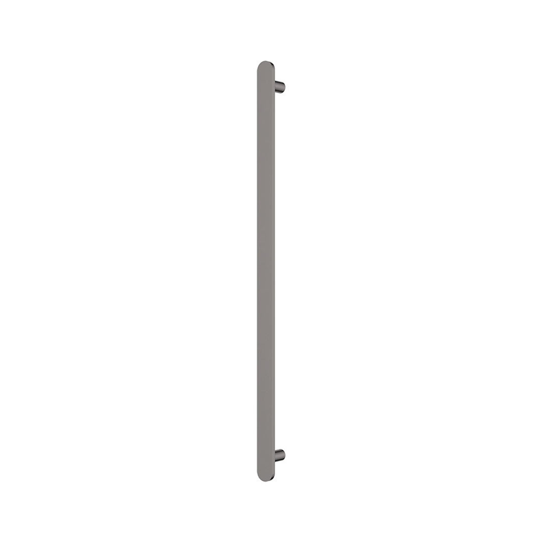 Fienza Empire Slim Vertical Heated Towel Rail 12V 900 (1 Bar) - Gunmetal