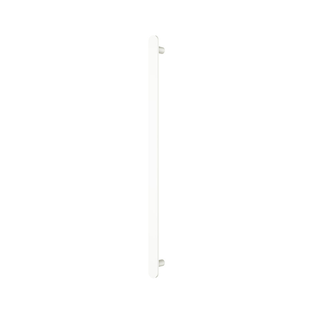 Fienza Empire Slim Vertical Heated Towel Rail 12V 900 (1 Bar) - Matte White