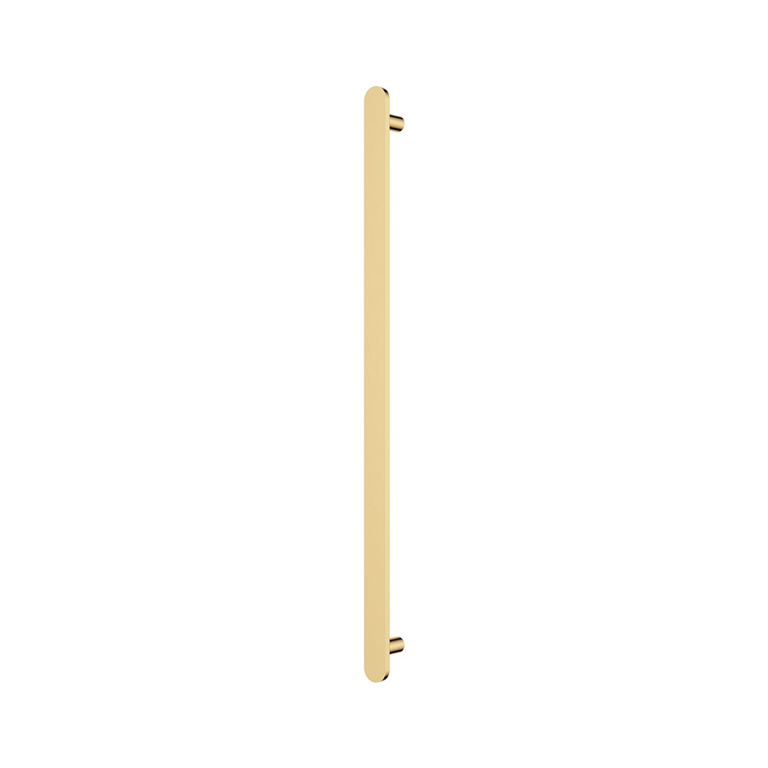 Empire Slim Vertical Heated Fienza Towel Rail 60 X 900mm Urban Brass