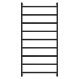 Fienza Koko Heated Towel Rail 60120 Matte Black 9 Bars 600 X 1200 X 100Mm