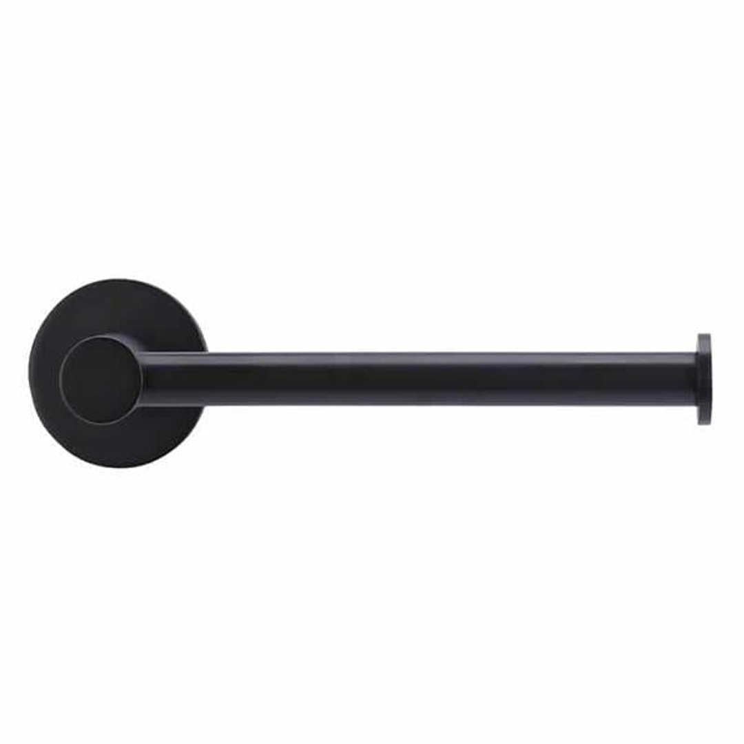 Meir Round Toilet Roll Holder - Matte Black