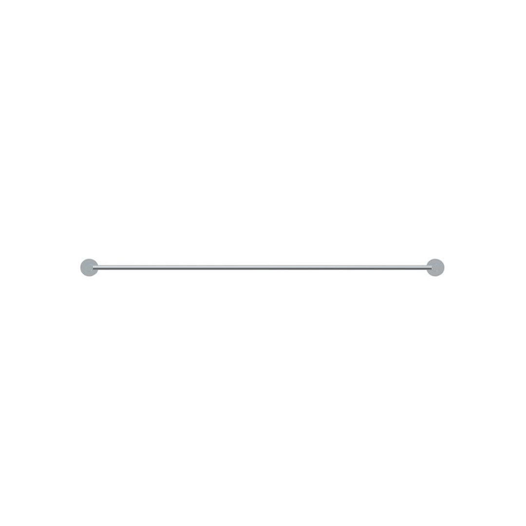 Meir Round Single Towel Rail 900Mm - Polished Chrome