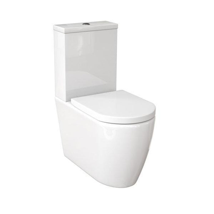 T&H Narva Wall Faced Suite Rimless Thin Toilet Seat Na100Rbtw-N