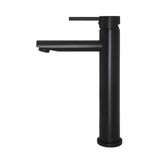 Meir Round Tall Basin Mixer - Matte Black