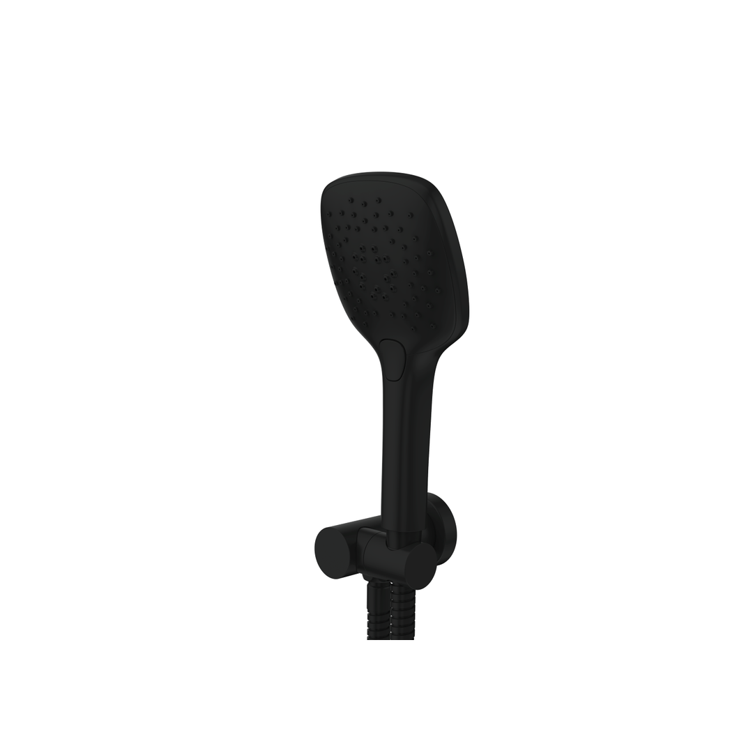 Greens Skyla Hand Shower 110Mm X 107Mm Multi Function Handset -Matte Black