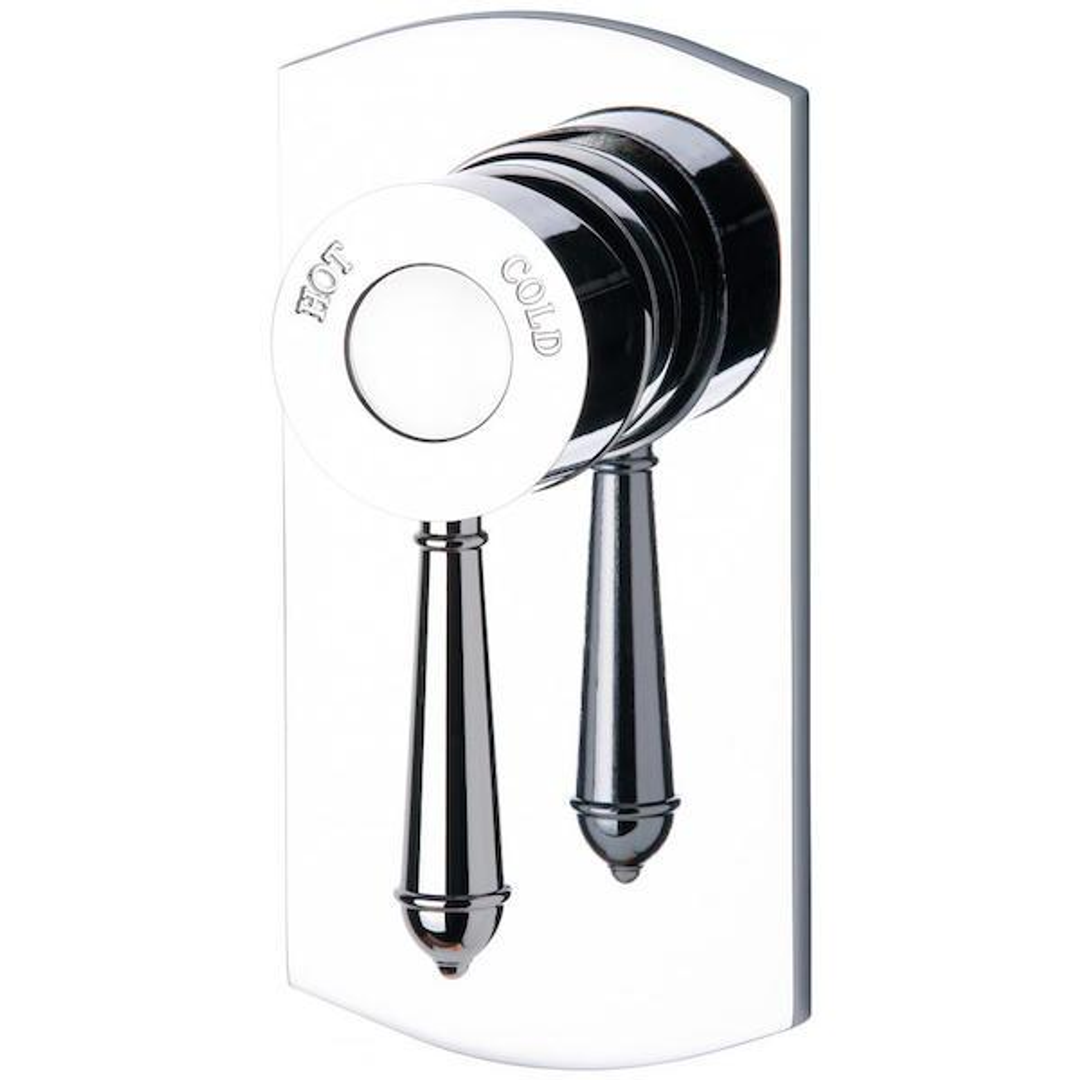 Nostalgia Shower/Wall Phoenix Mixer - Chrome