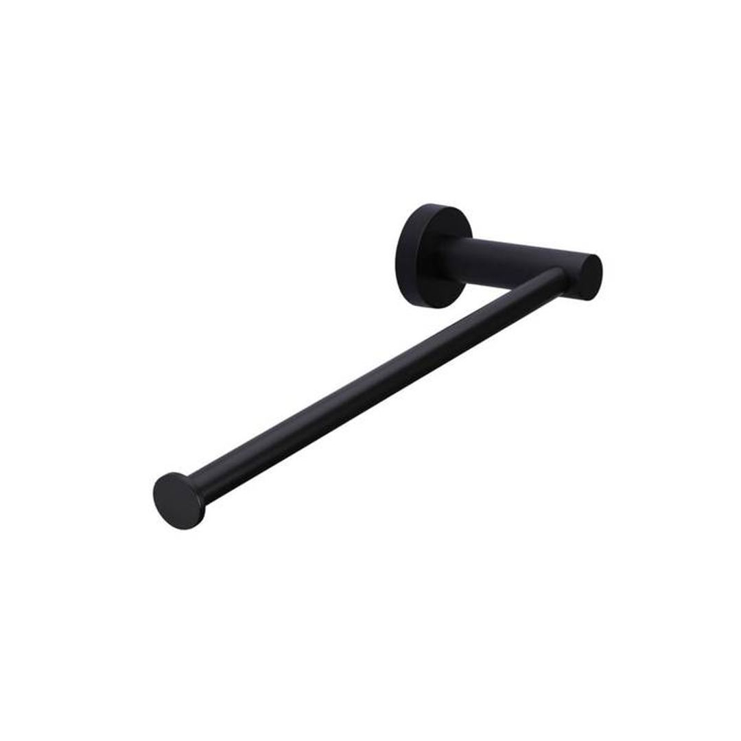 Meir Round Guest Towel Rail - Matte Black