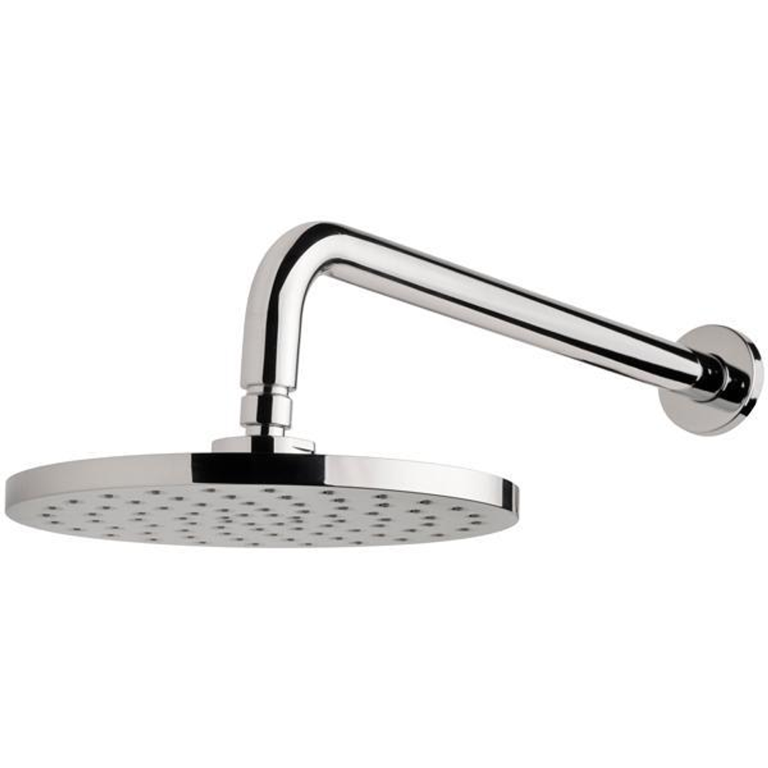 Phoenix Vivid  Shower Arm 400Mm & 230Mm Round Rose - Chrome