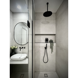 Meir Round Ceiling Shower Arm 300Mm - Matte Black