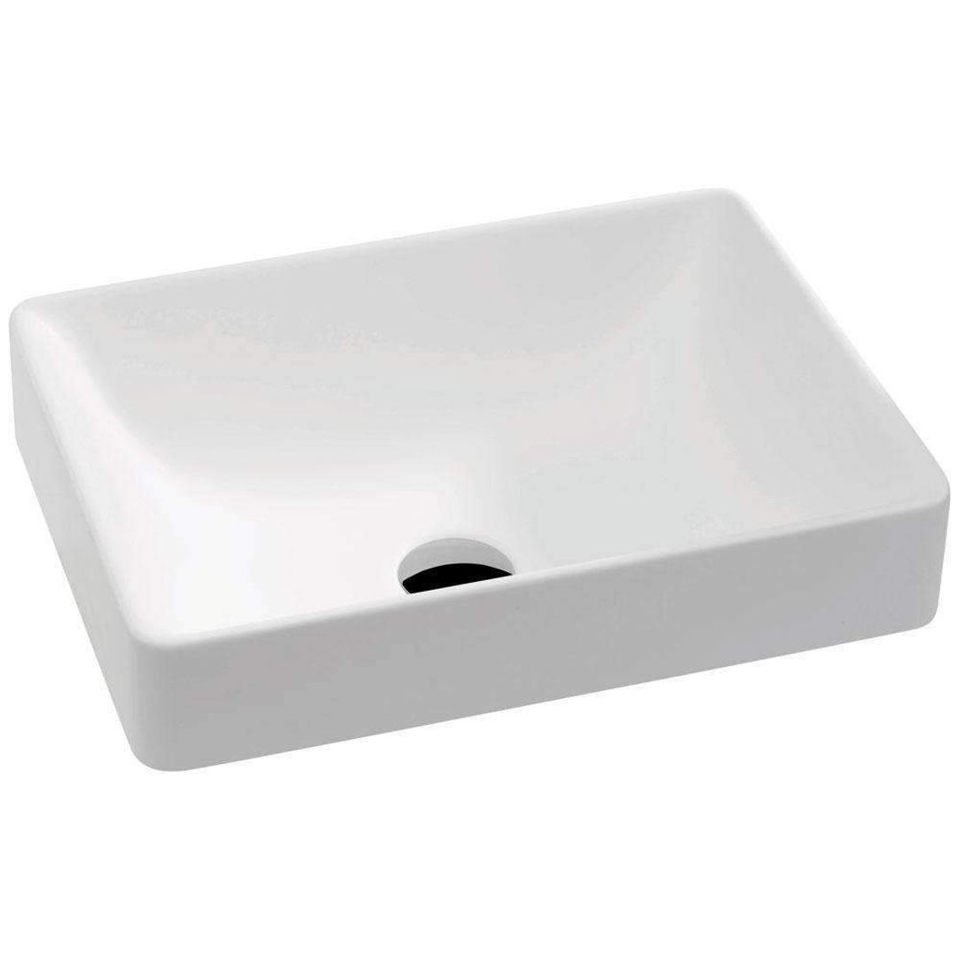 Fienza Kados Semi Inset Basin - Matte White